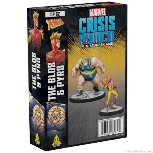 Marvel Crisis Protocol The Blob and Pyro Character Pack
